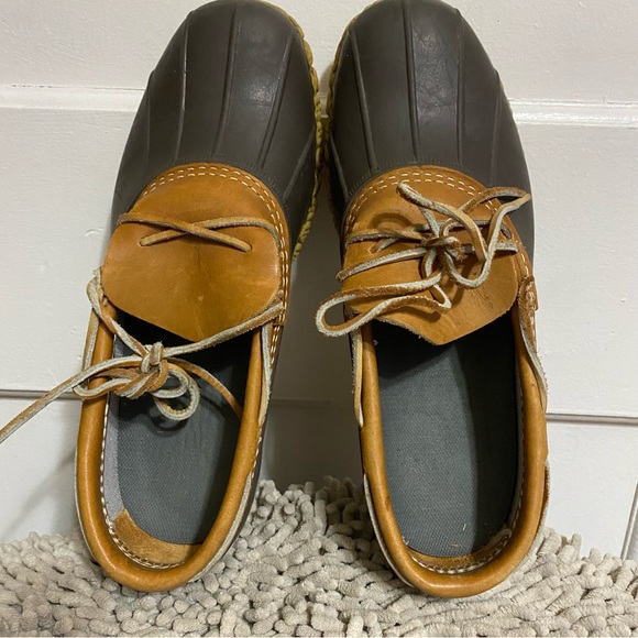 L.L. Bean Shoes Ll Bean Duck Ankle Boots Rubber Moc 8 Wide Poshmark